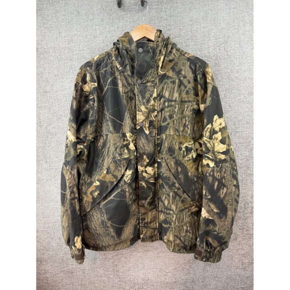 Cabela's Other - Cabelas Mens XL Mossy Oak Break Up Camo Hunting Jacket Hood‎ Dry Plus